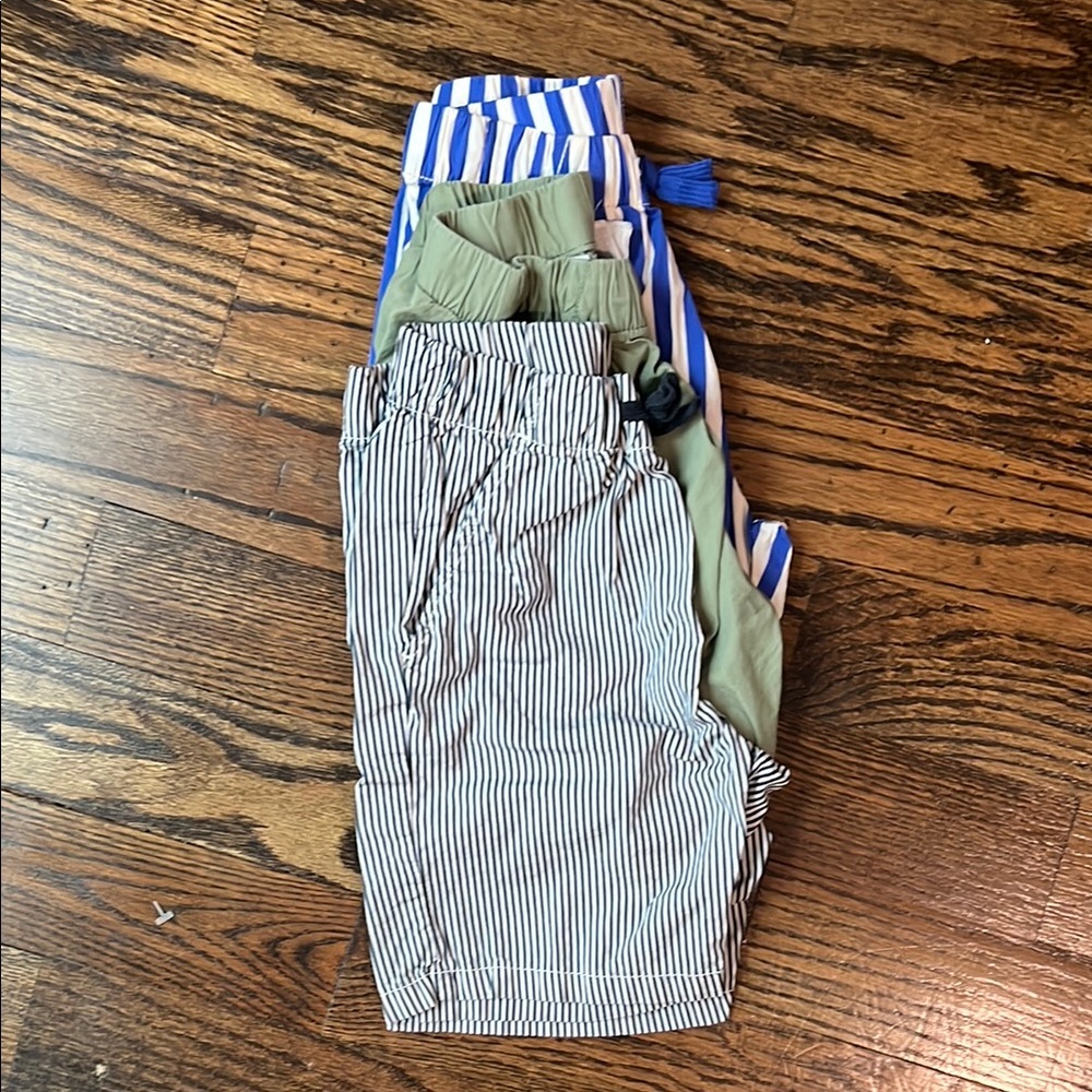 Striped Kids Bottoms Set